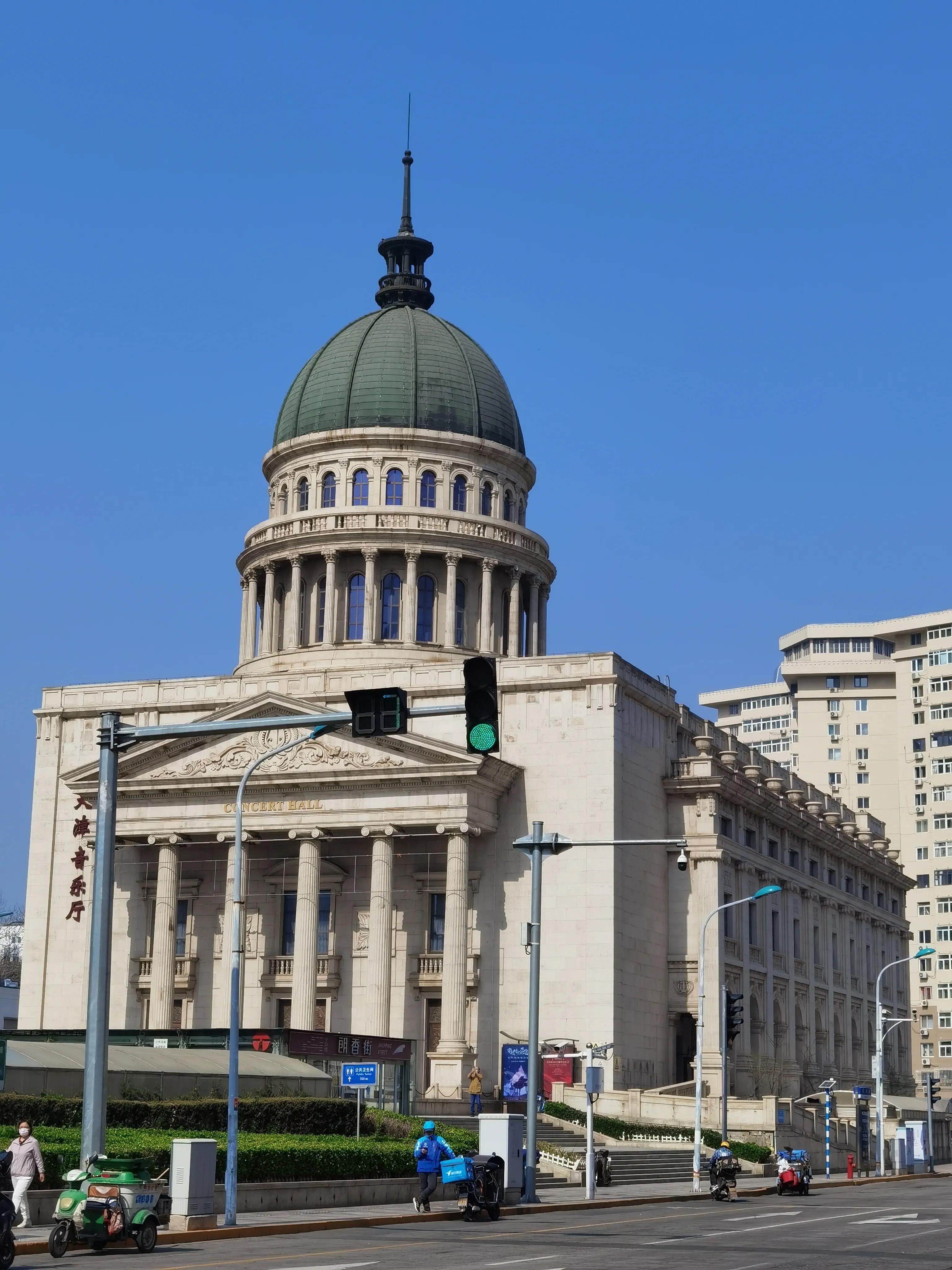 民国老照片天津影院,民国天津老电影院