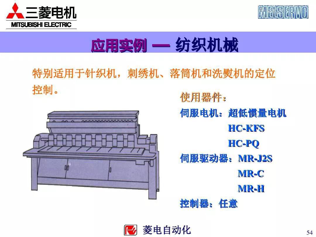 三菱plc控制伺服电机的系统案例,三菱伺服系统培训