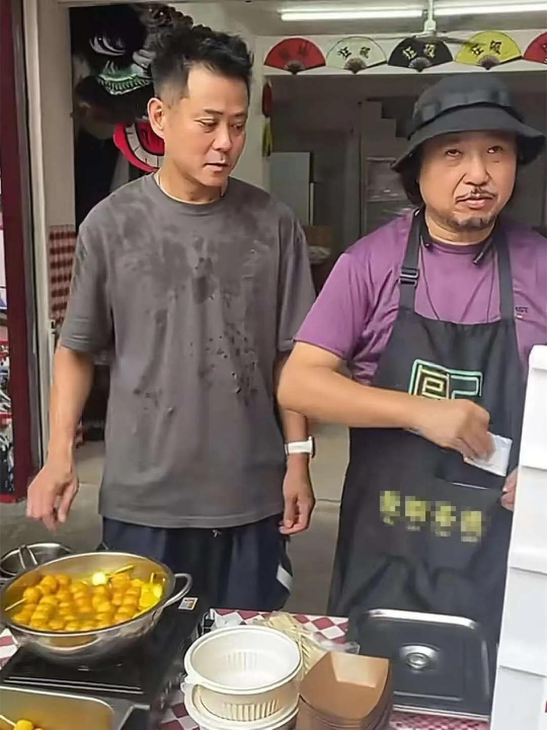 港星摆摊卖鱼蛋,港星卖鱼蛋