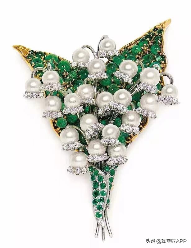 最火的网红元素，铃兰花开，幸福自来！35款珠宝打造你的铃兰花园