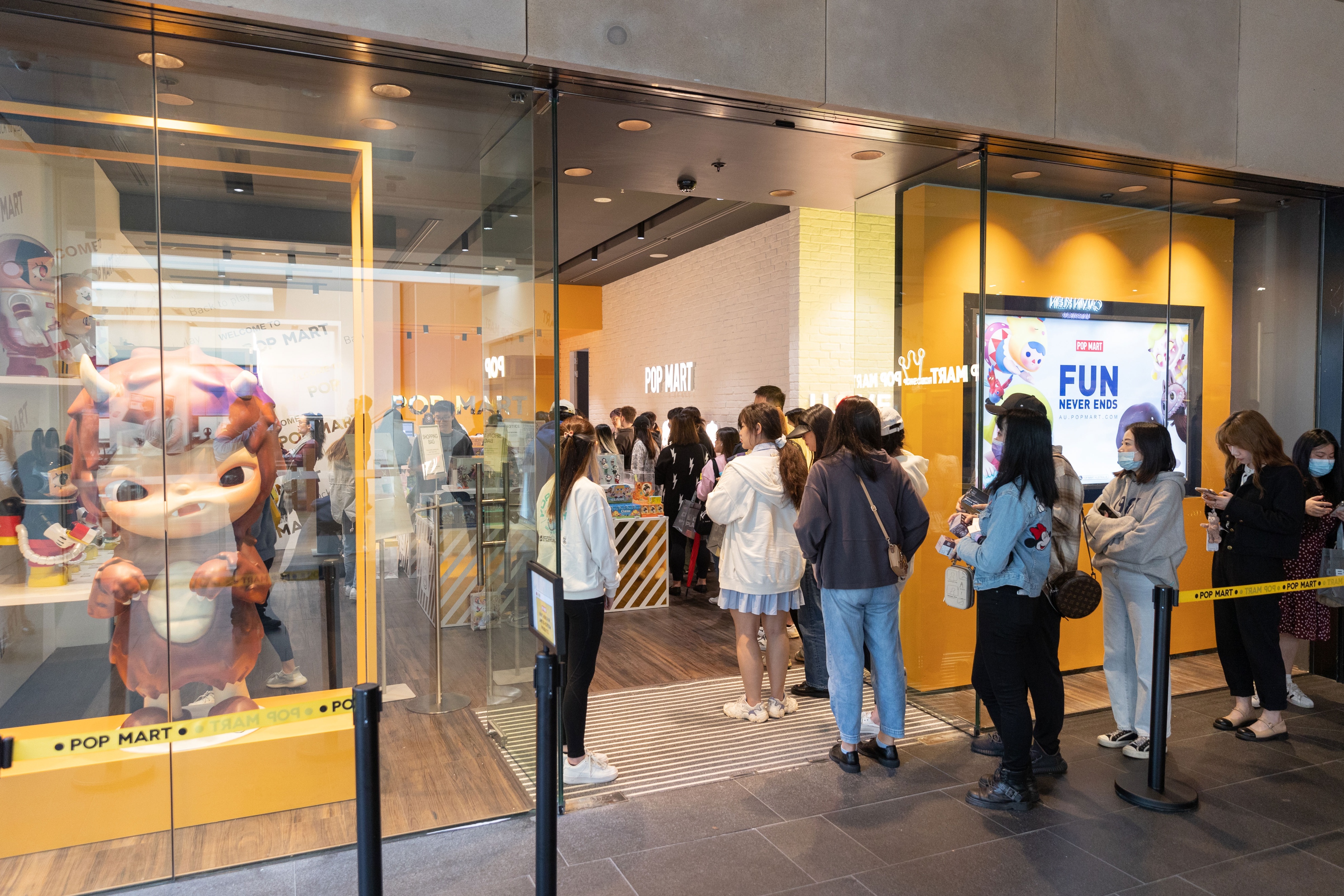 南半球第二大城市,泡泡玛特悉尼首家线下零售店开业