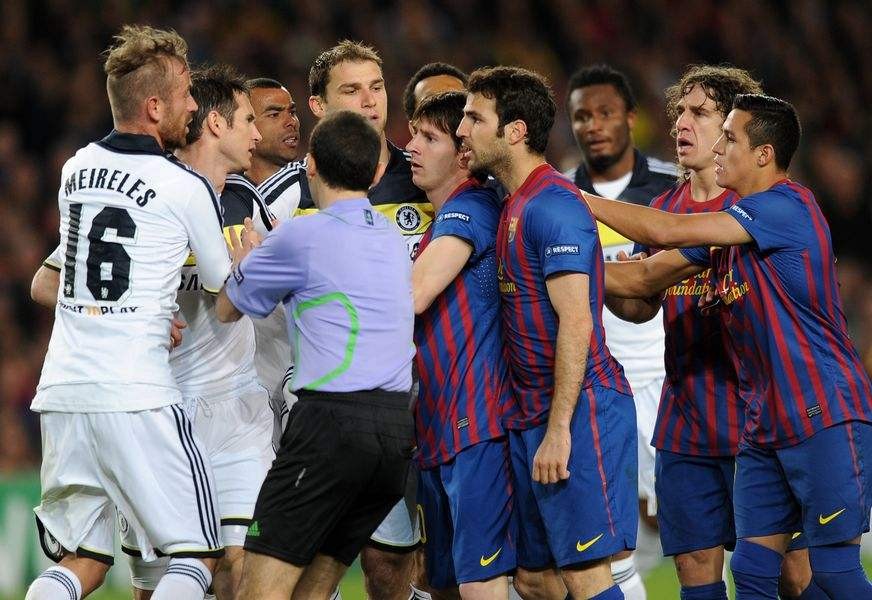 切尔西与巴萨的恩怨情仇,那些年欧冠切尔西对巴萨