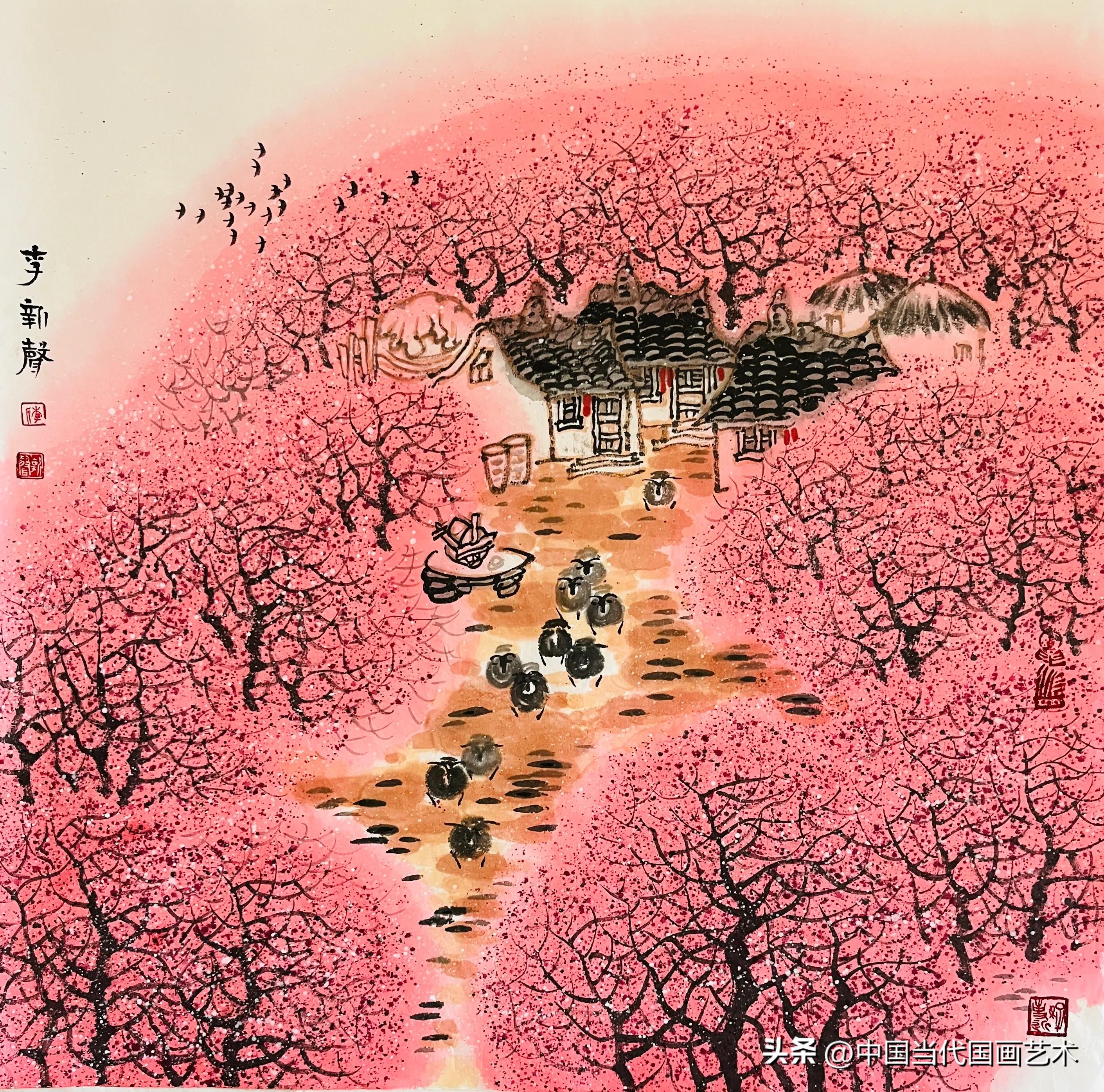 诗情画意经典诗配画竖版,诗情画意赏析中国历代诗画佳作