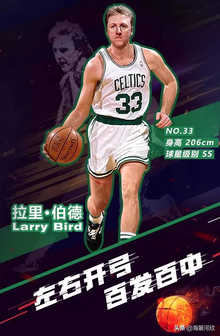 nba75大球星拉里伯德出场,nba75大巨星约翰逊