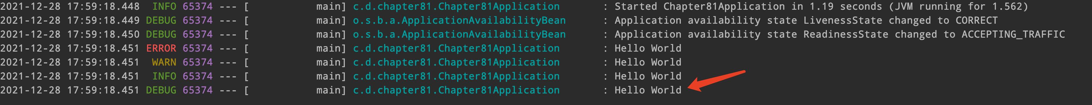 springbootlogback使用,springboot配置logging日志级别