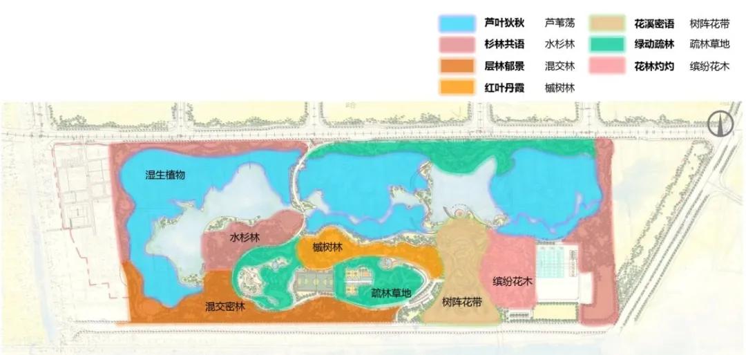 风河湿地公园,风河北岸湿地公园