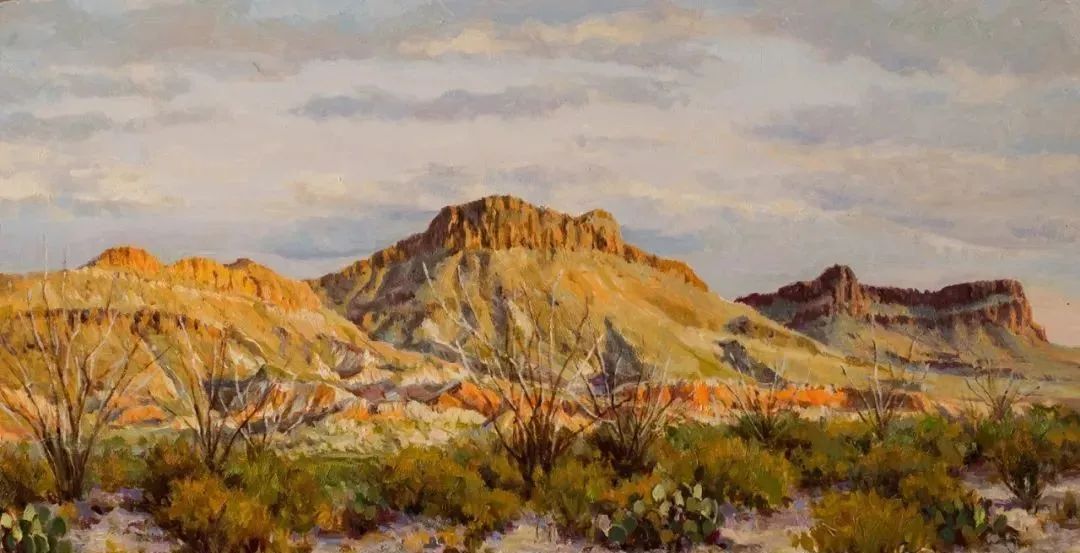 大师笔触生动的风景油画,视觉冲击力很强的风景油画图片