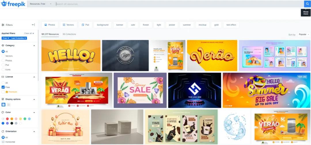 分享几个常用的高质量素材网站,24个素材网站