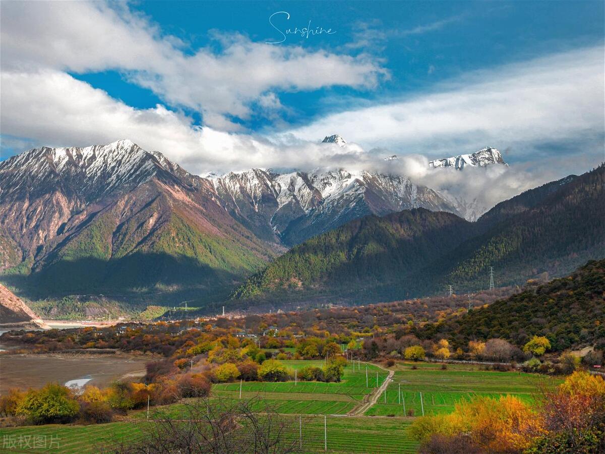 藏南林芝管辖地图,西藏藏南林芝县