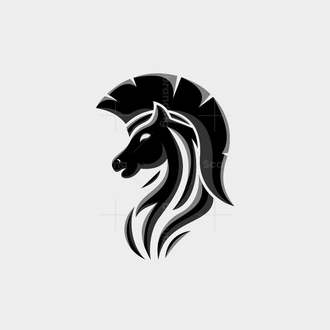 logos：白马啸西风！一组有力量感的马元素标志设计分享