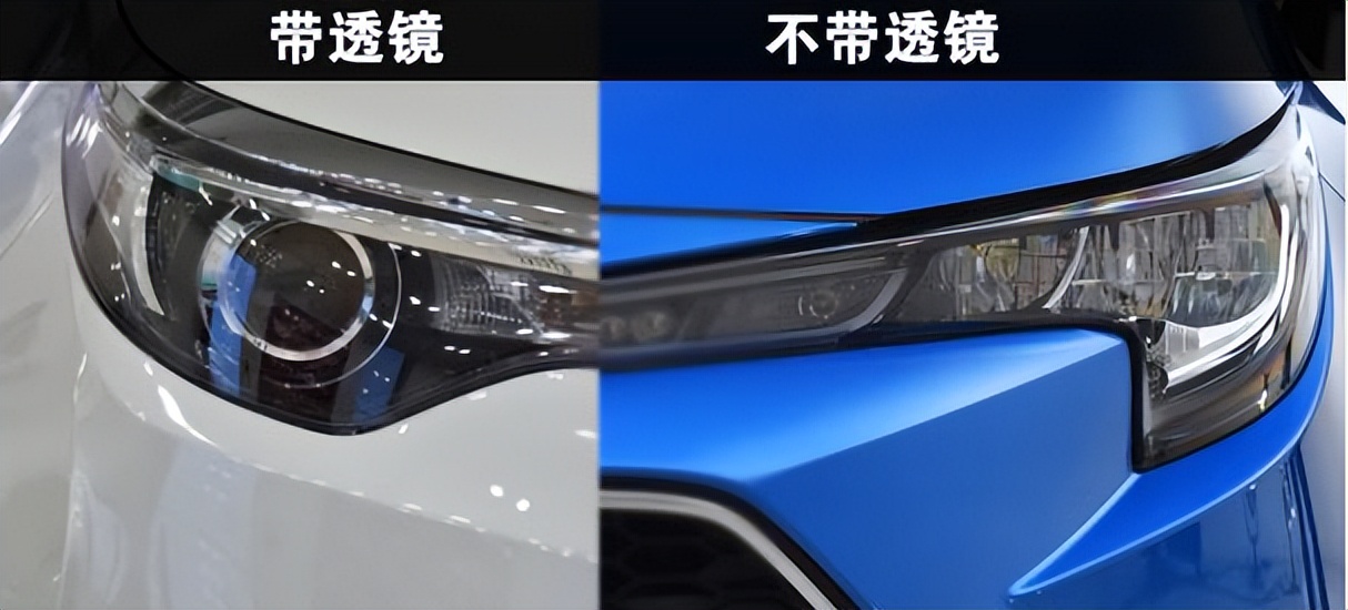 led大灯反射碗和透镜大灯的区别,反光碗大灯和透镜大灯原理