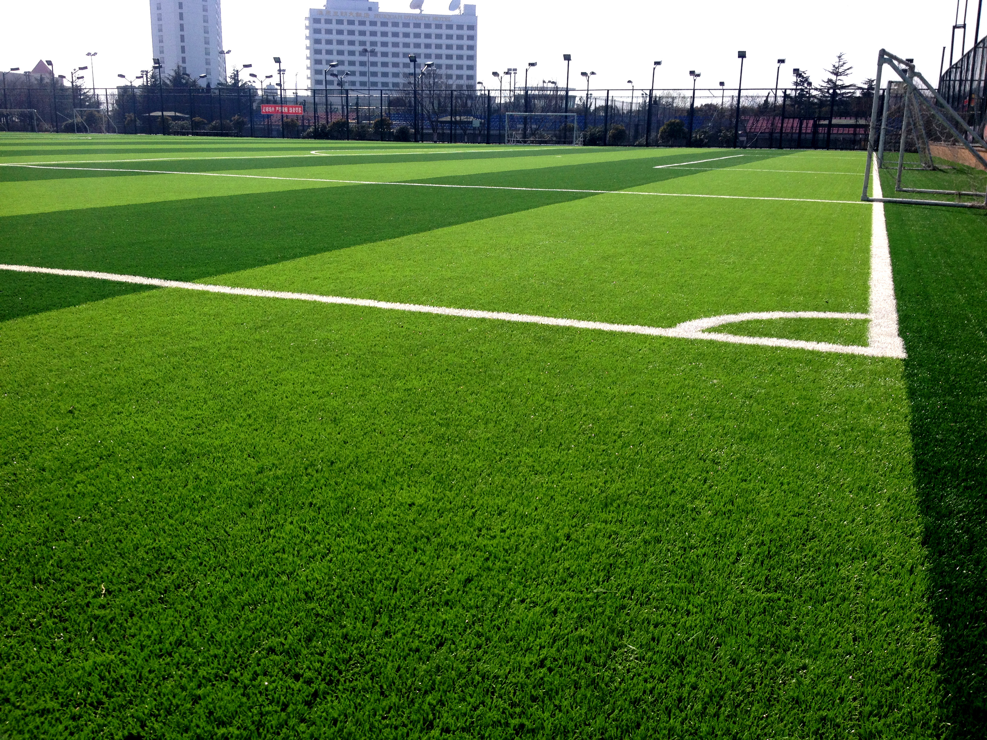 一个标准真草足球场需要多少钱,假草足球场多少钱一平