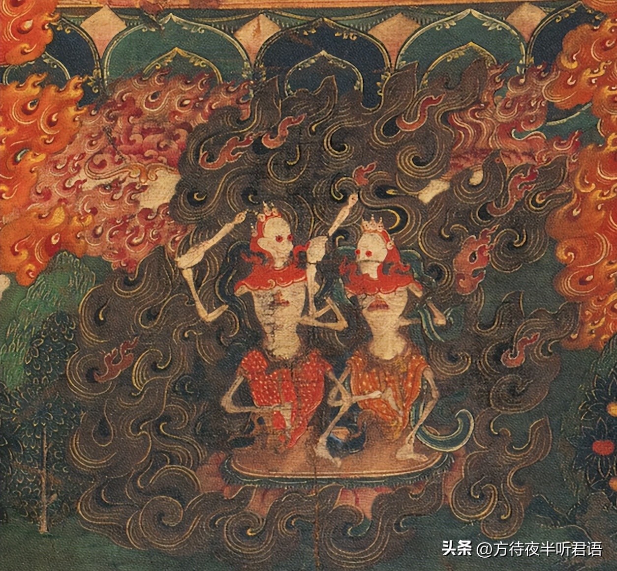 藏传佛教如何面对死亡,尸场