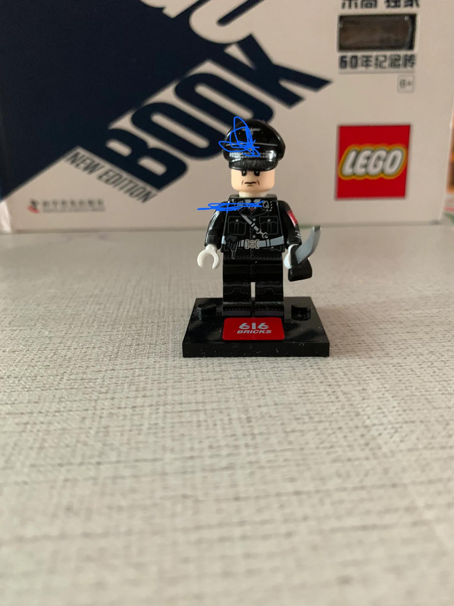 给大家看一下我的两个二战人仔