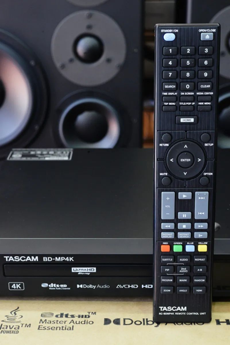 一定让你心动！开箱专业发烧的TASCAM新款BD-MP4K4K蓝光*放播**机