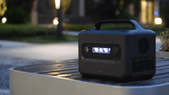 绿联户外电源gs1200实测,露营用户外电源推荐