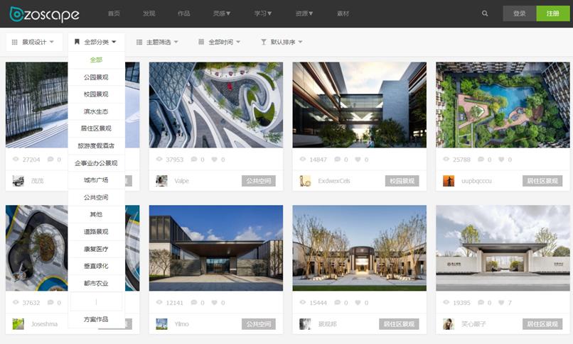 景观设计的地图都是哪里的,景观设计平面地图