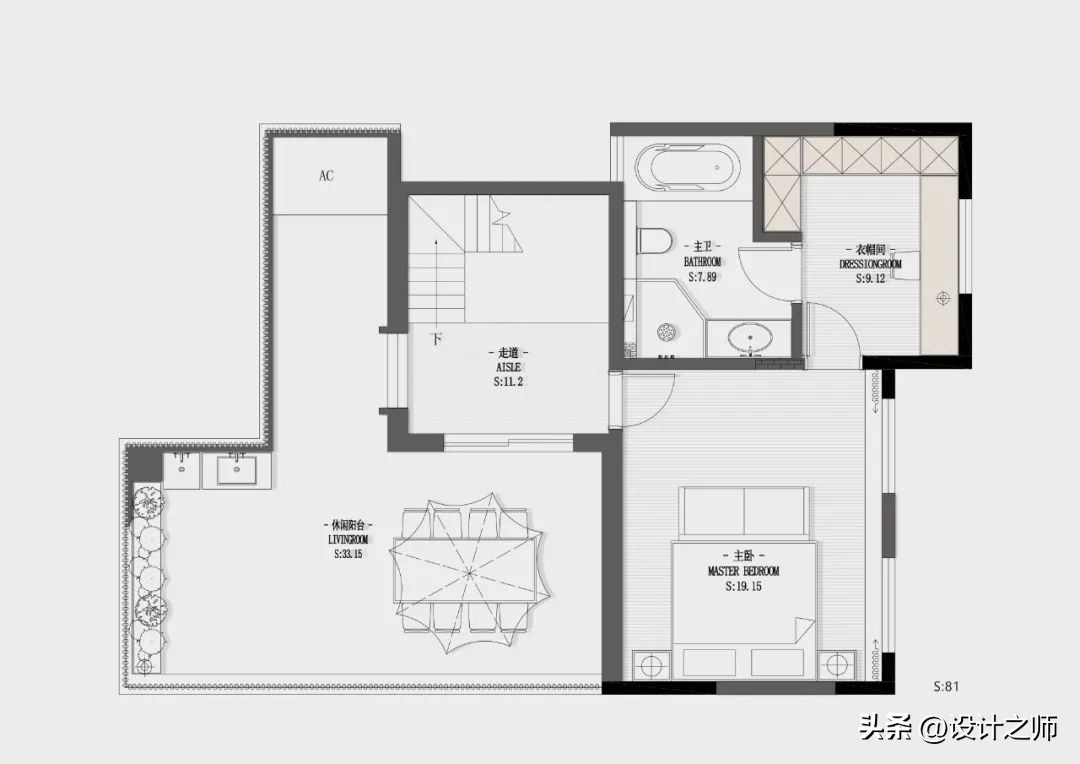 西安河与墅装修设计,西安现代城市别墅效果图