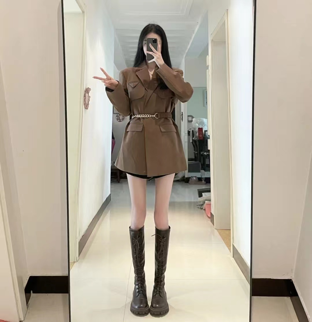 显高又显瘦的长筒靴,显瘦百搭又好看长筒宽靴