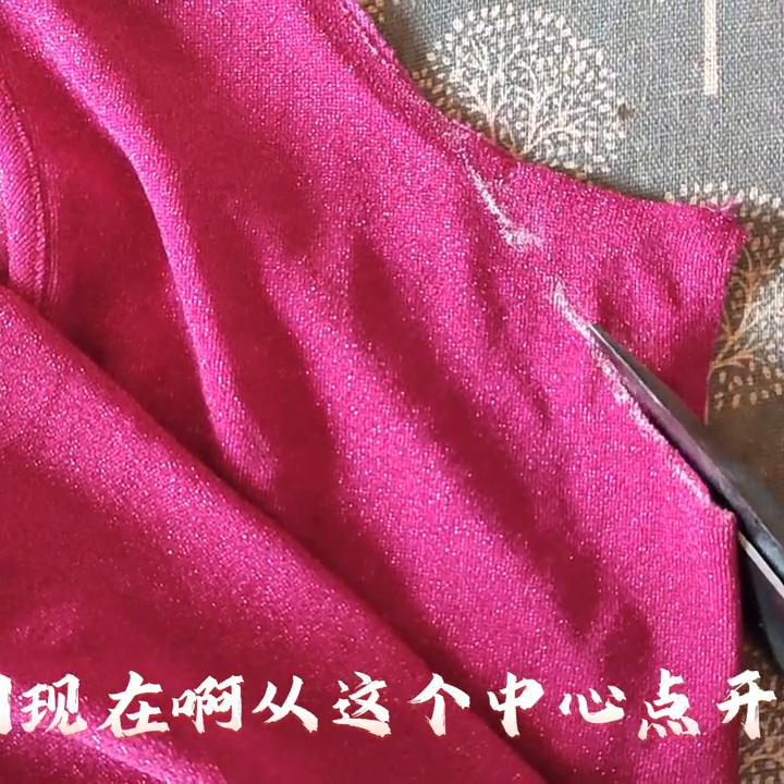 领口大小怎么算,修改领口大小针法