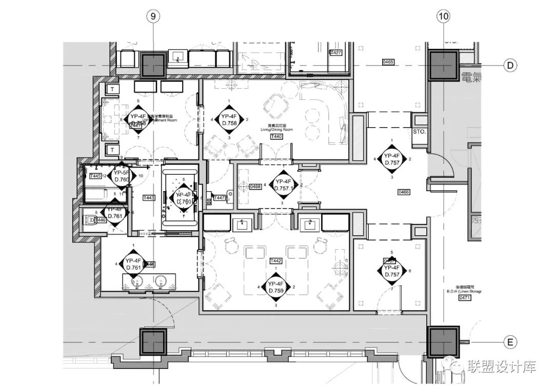 国外设计平面方案,顶级大师平面布局