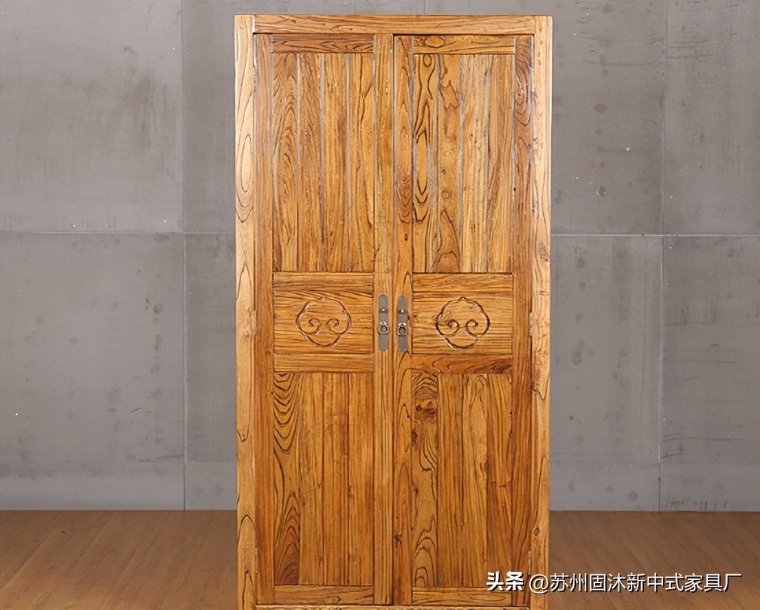 原木家具新中式空间,小户型全套原木家具风格