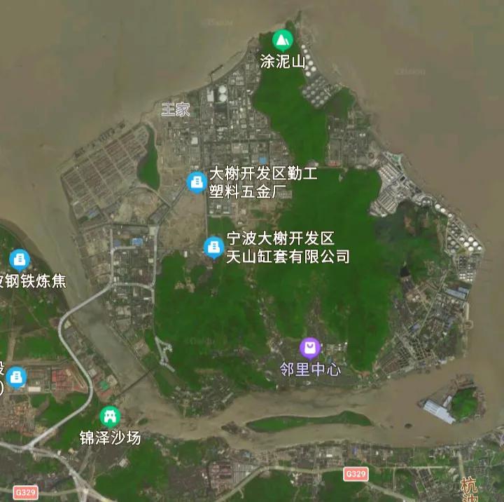 宁波北仑区大榭街道大榭岛,大榭岛到大榭海光楼