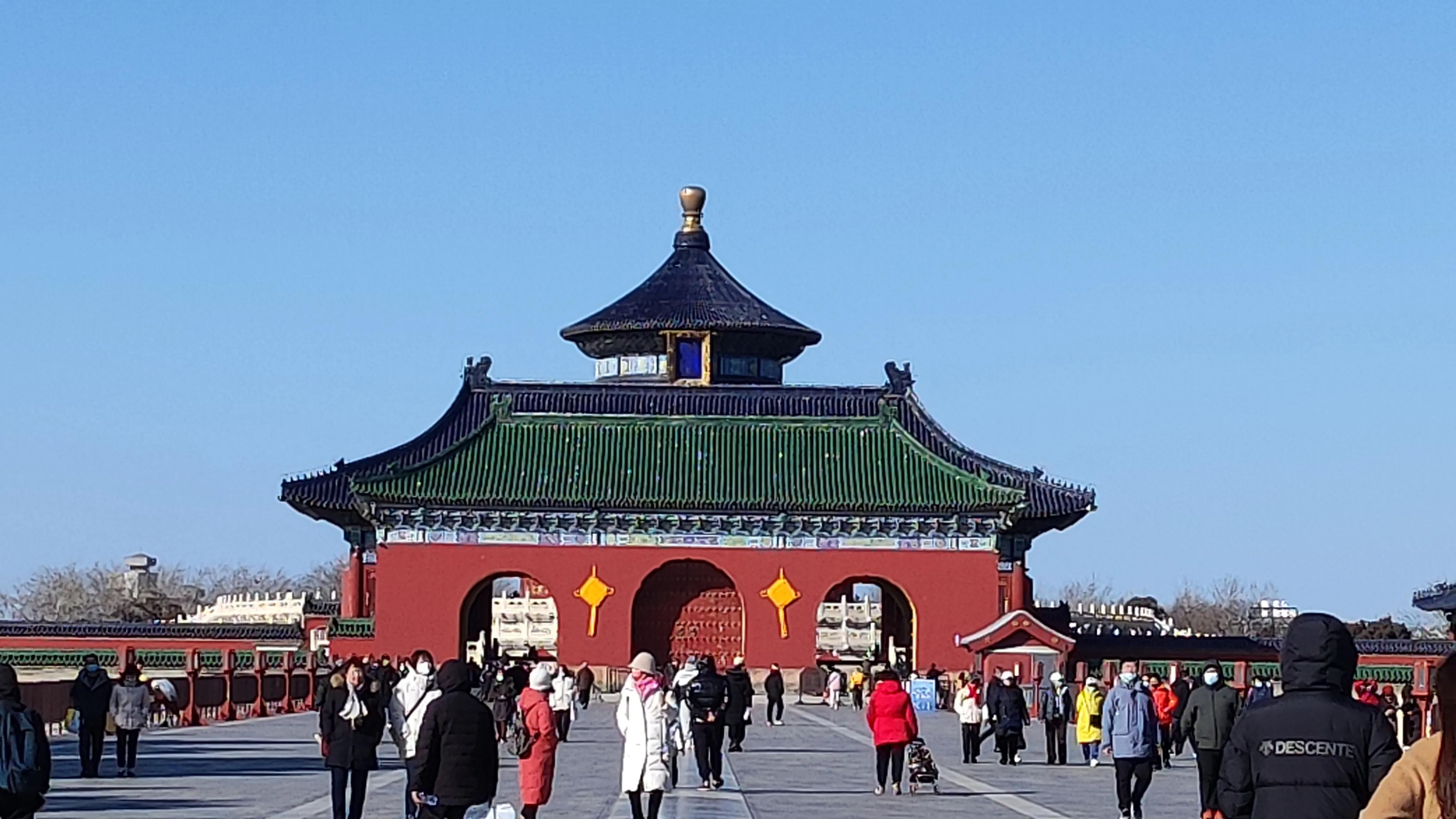 中国现存最大的古代祭祀性建筑群,古代祈年殿建造