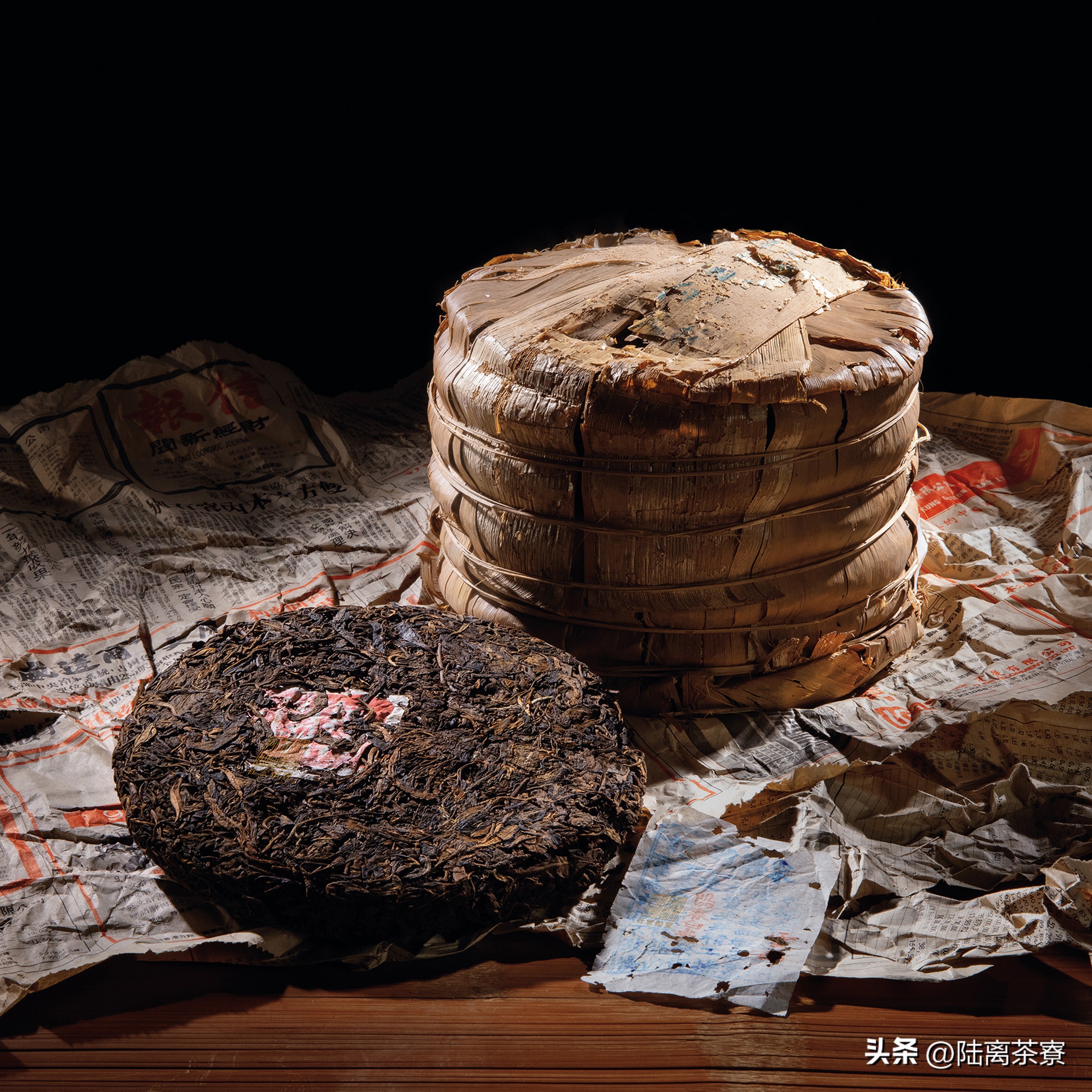 宋聘号茶砖真假鉴别,假货宋聘号红标