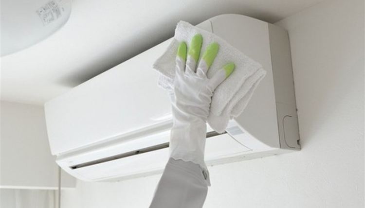 空调发黄清洗教程,空调上面发黄怎么清洗干净