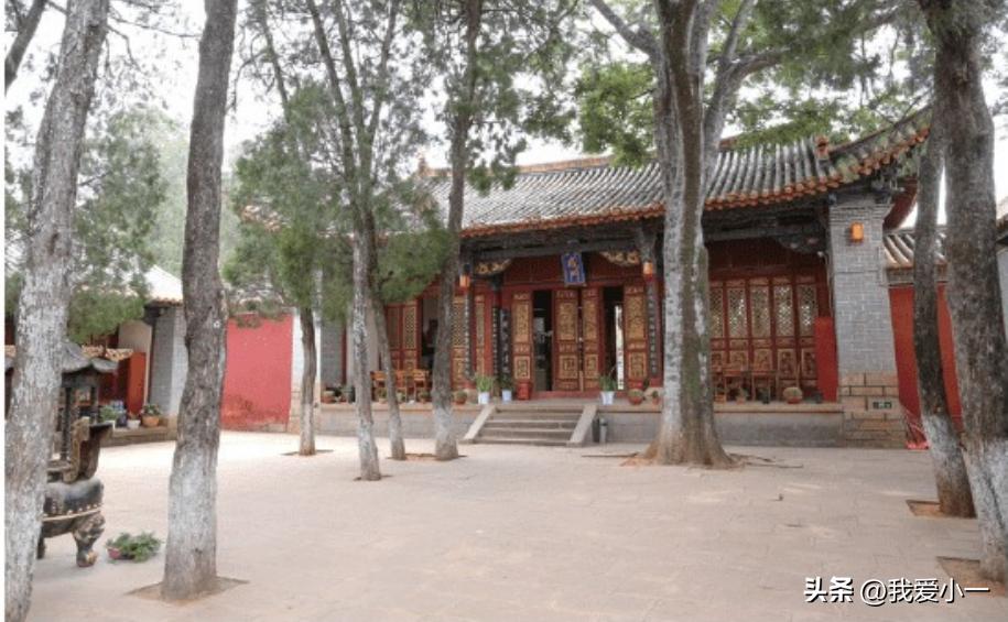 云南昆明古建筑群图,云南省昆明市官渡古镇古建筑