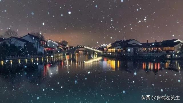 苏州烟雨江南雪景,苏州下雪的美景