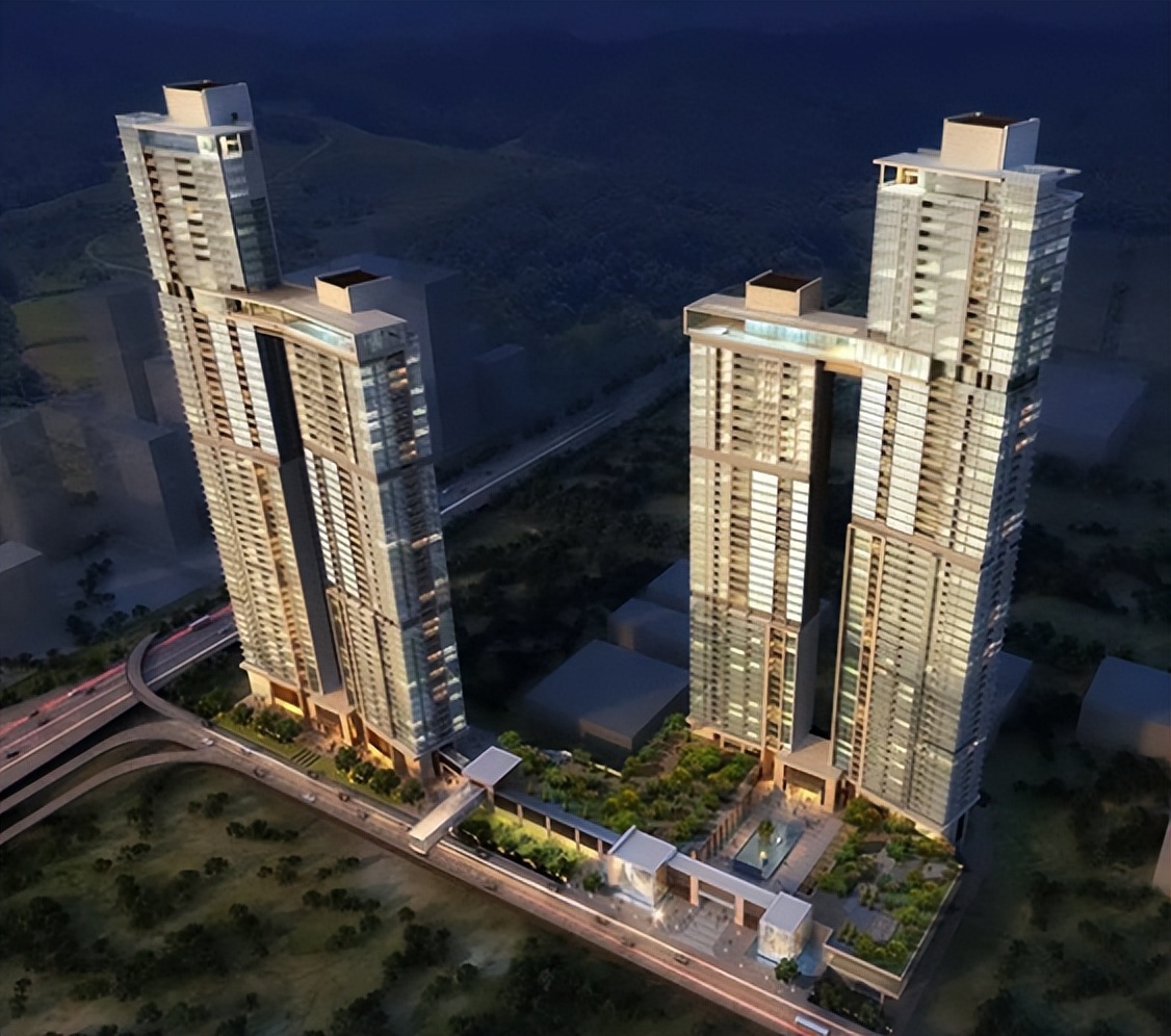 深业上城公寓,深业上城到笔架山的桥