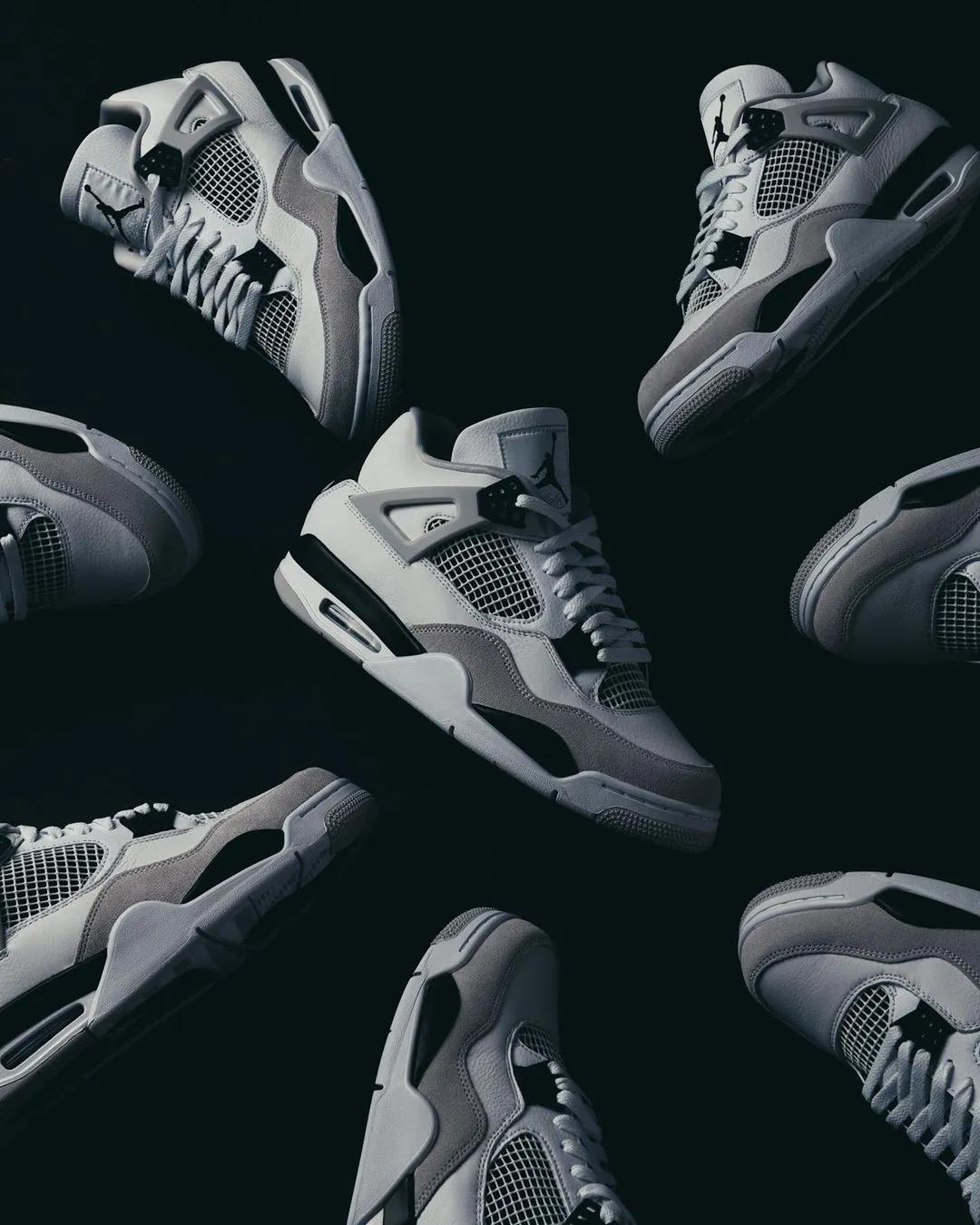 aj4小白水泥正品原图,aj4小白水泥越南货