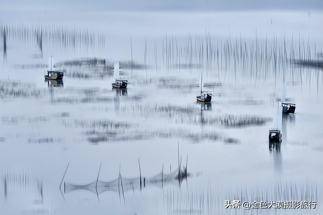 霞浦摄影风光,霞浦滩涂水墨摄影