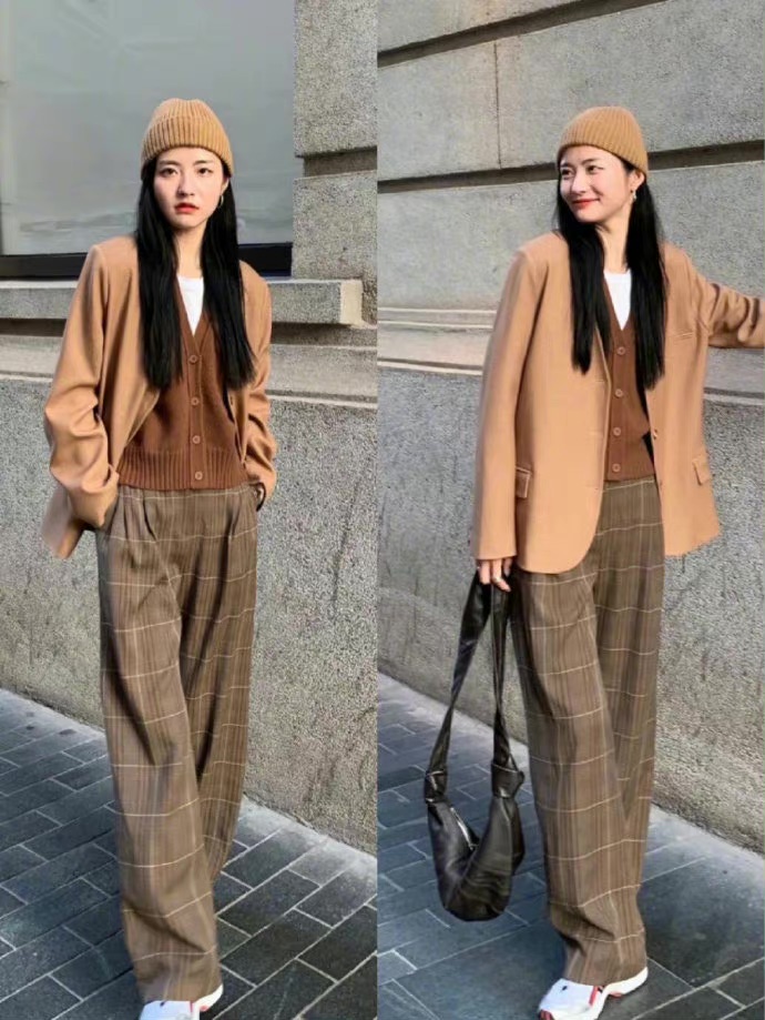 新款韩系穿搭让你一个礼拜不重样,韩系宽松冬季穿搭