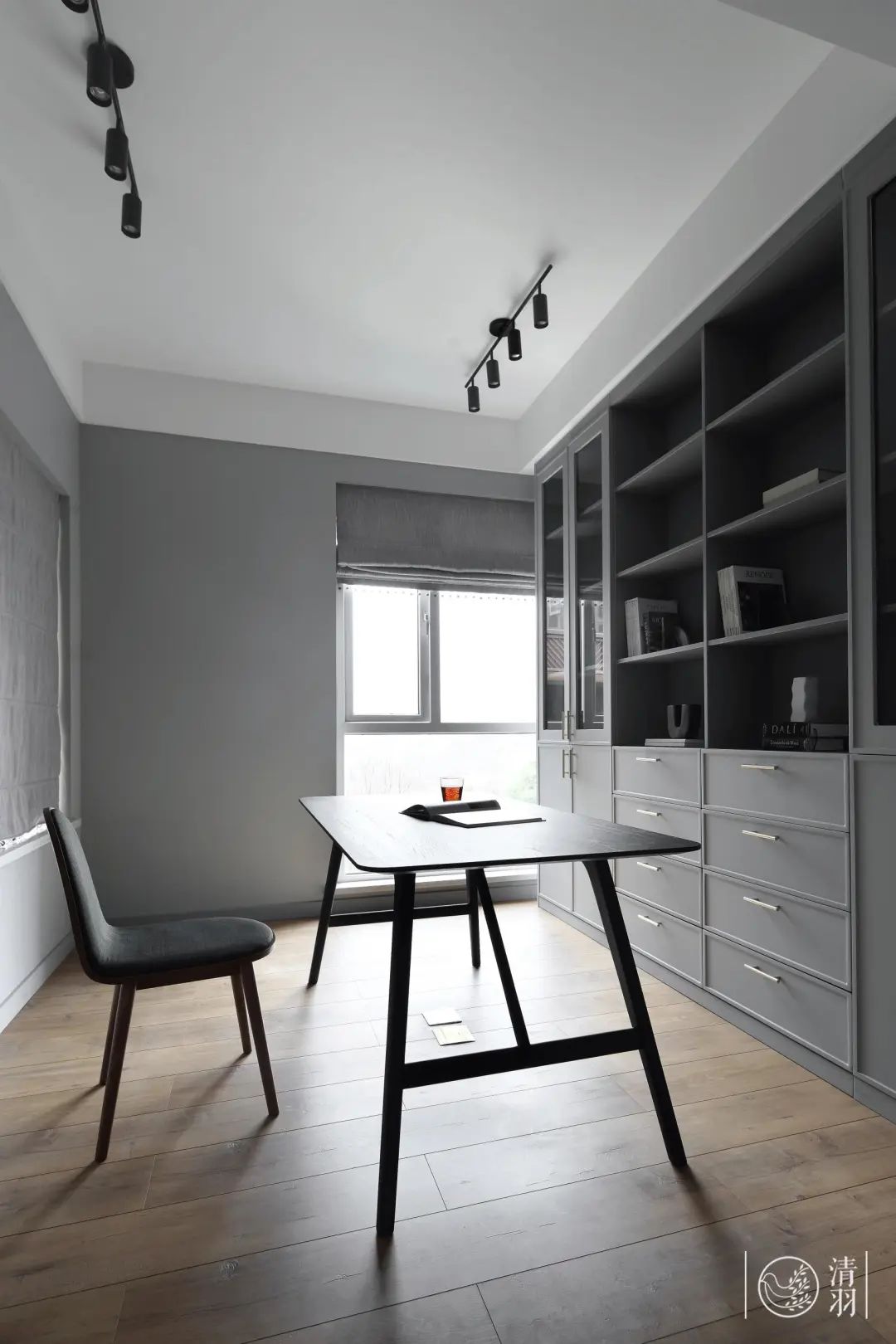 经典黑白灰的现代轻奢风,富有高级感的现代黑白灰