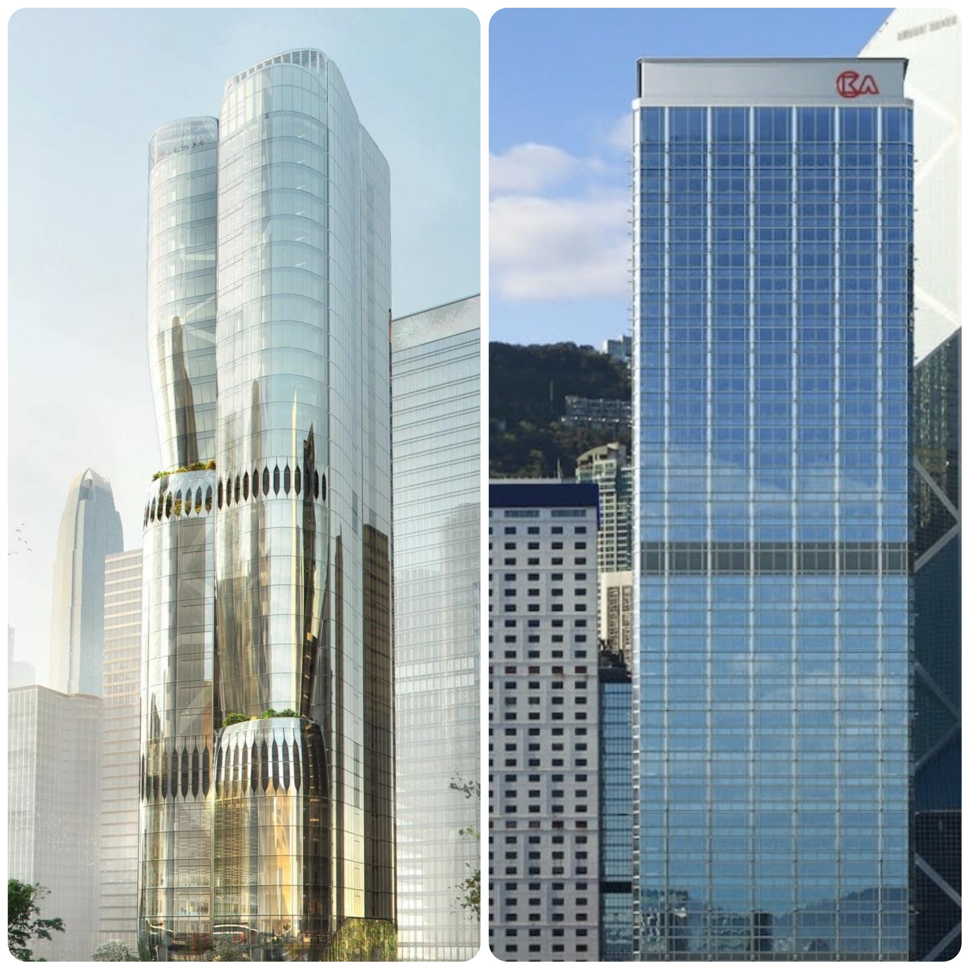 香港富豪豪宅两栋高楼,李嘉诚23年香港楼盘打折户型图