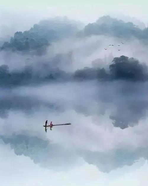 江上清风与山间明月图,惟江上之秋风与山间之明月意思