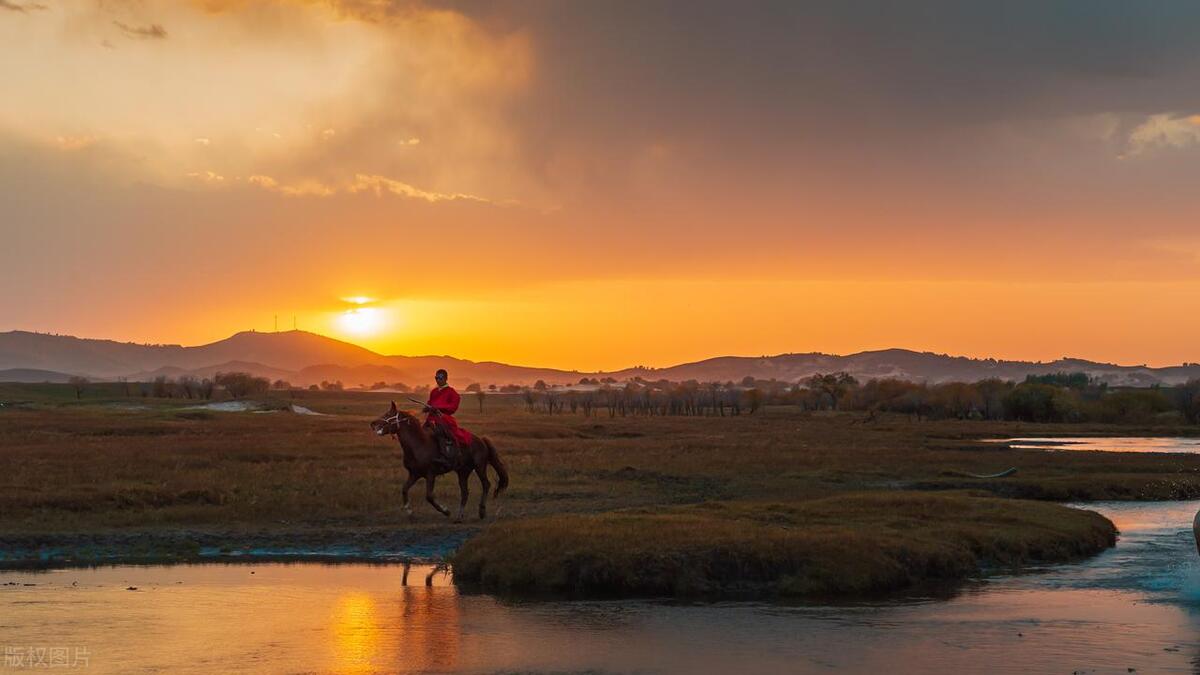 坝上大草原优美的风景,坝上草原迷人秋色