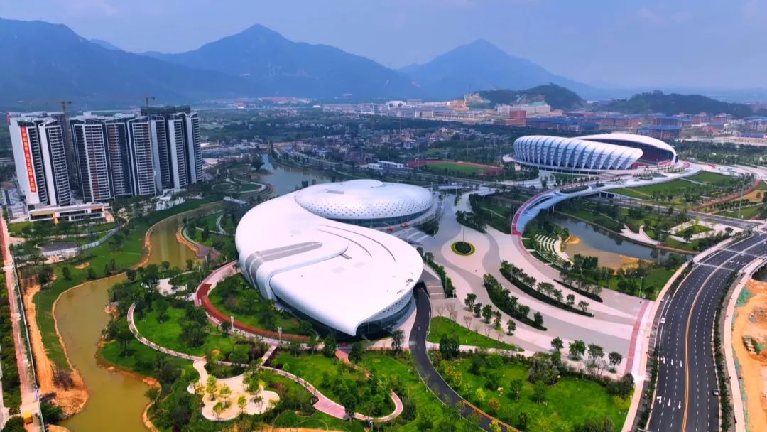 清远体育中心体育场场馆图,清远体育中心最新进展