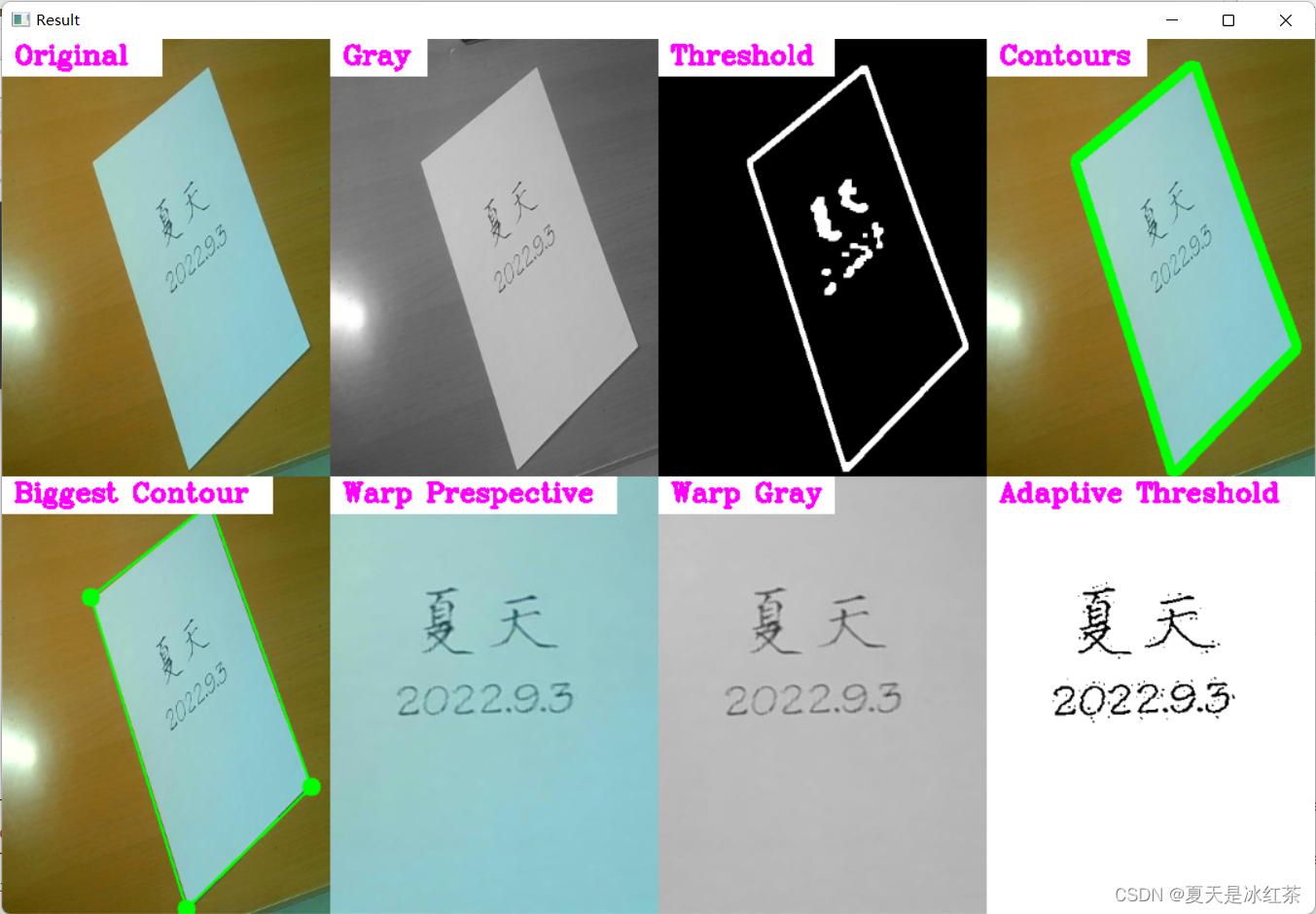 opencv摄像头实战项目,opencv在实际项目的应用