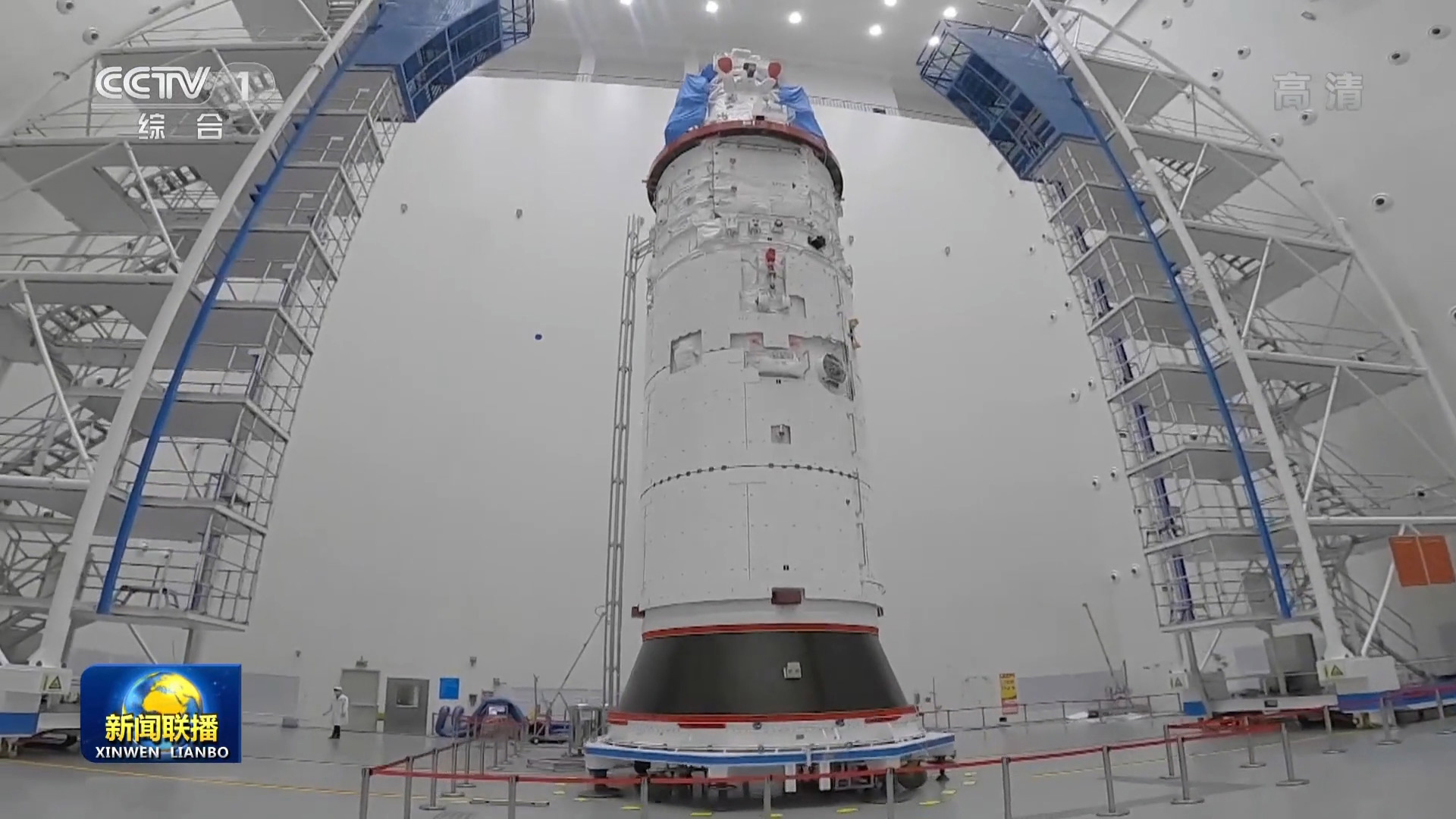 国外媒体预测梦天试验舱发射时间,外国评论梦天实验舱运抵发射场