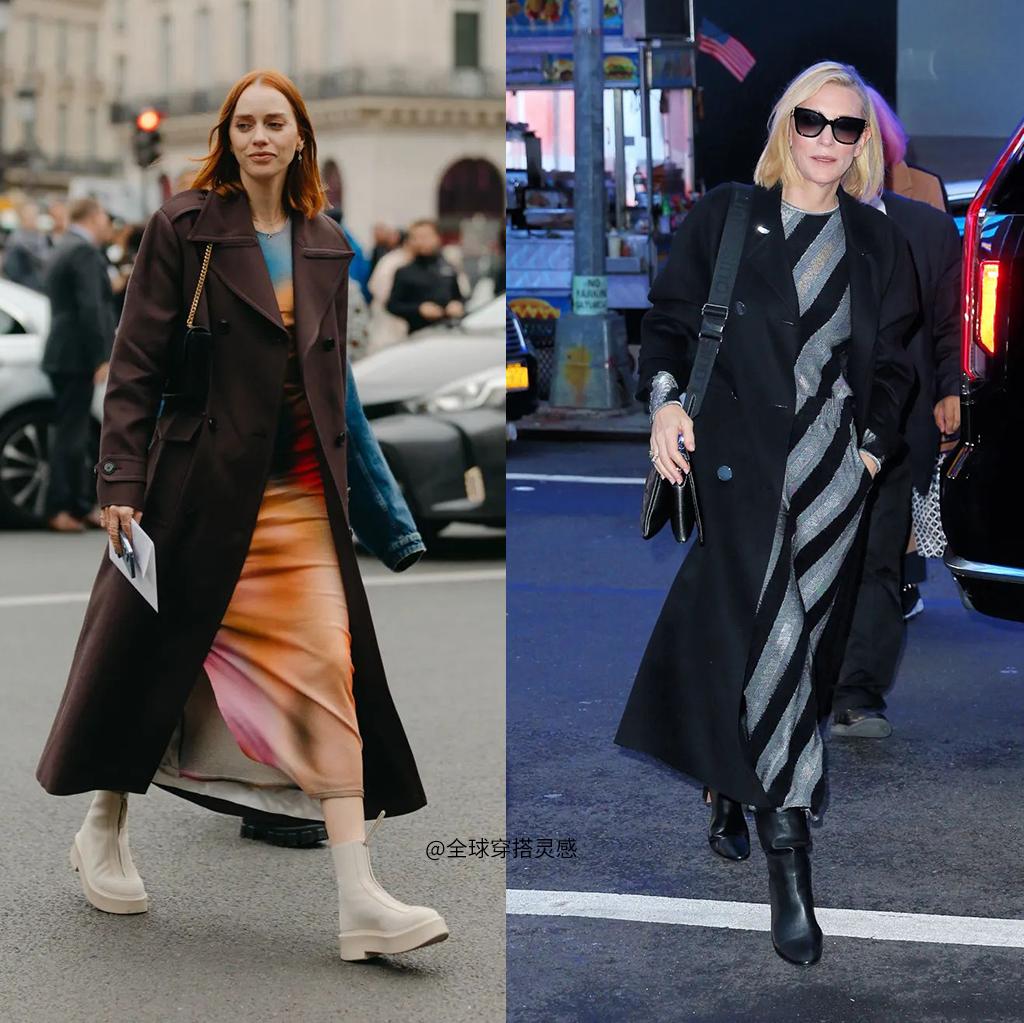 洋气保暖的连衣裙,连衣裙冬季叠穿