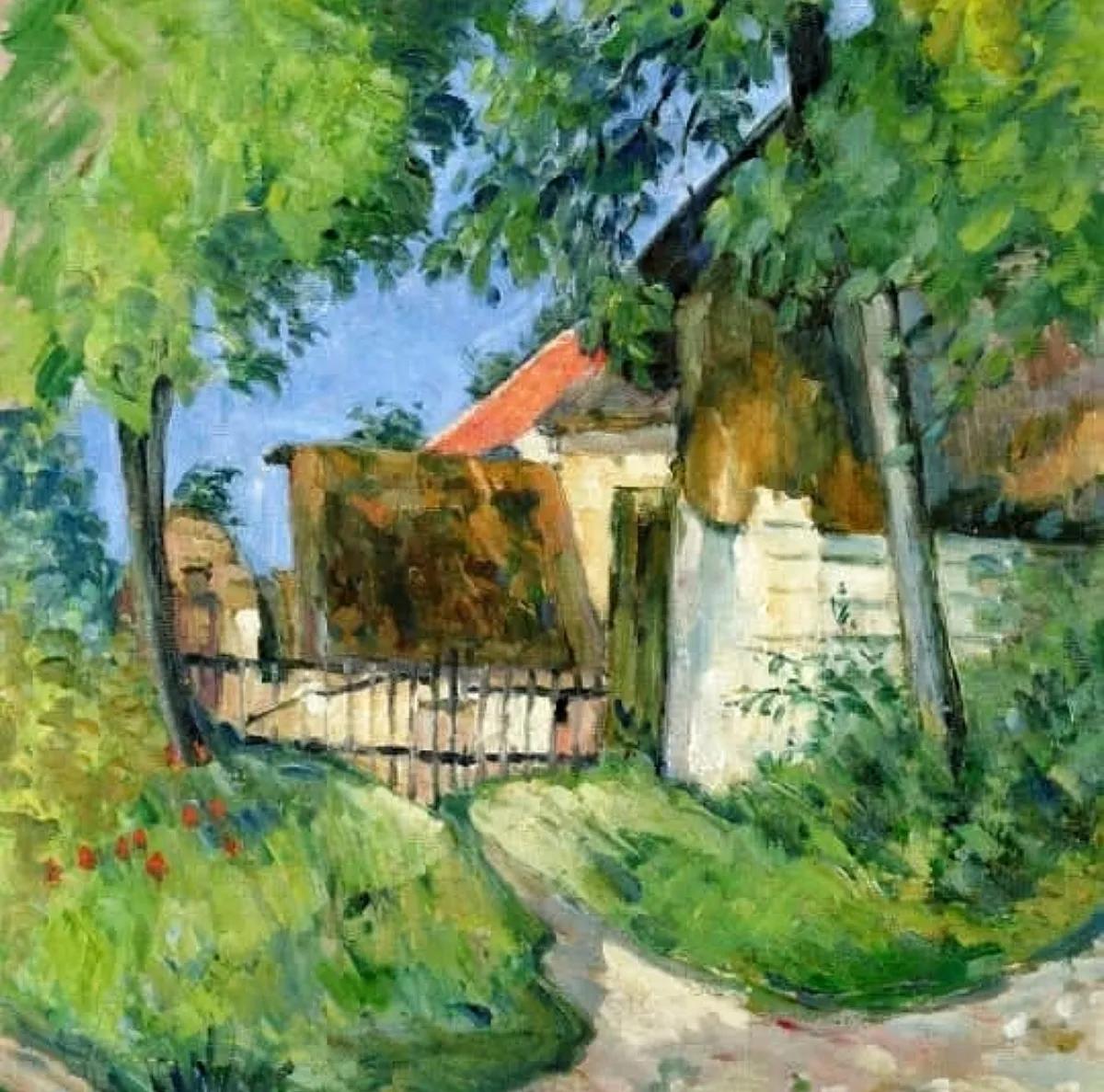 英国画家现代风景画绘画作品,法国印象派大师的风景画