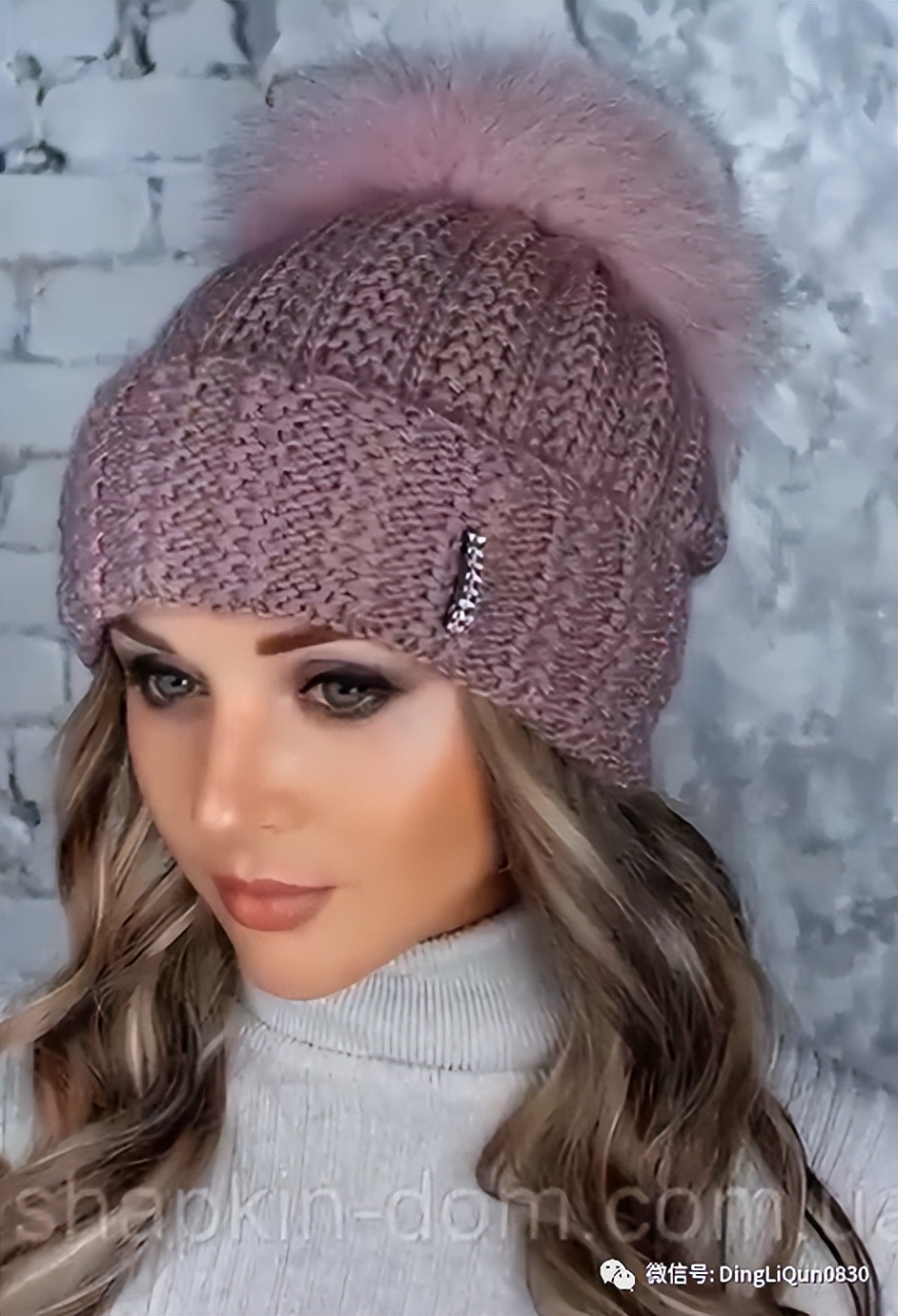 针织帽子大全新款,今年冬天流行针织帽子