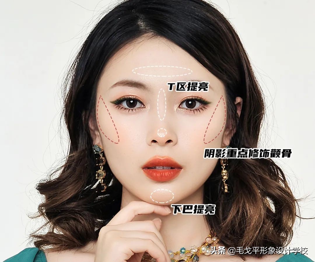 日常化妆技巧教程全脸,不同脸型的化妆技巧全在这