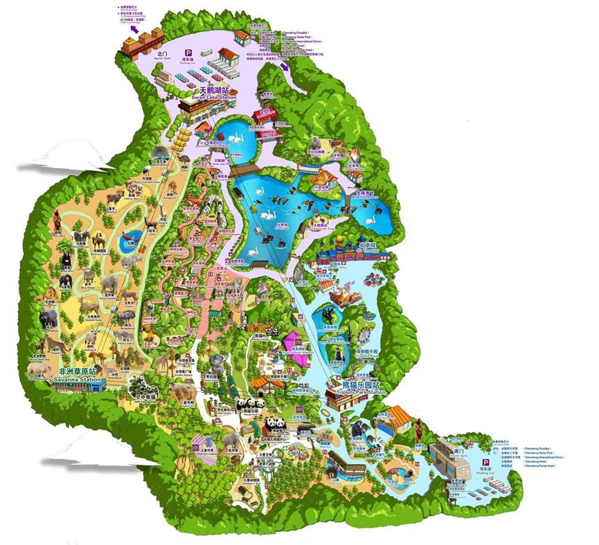 番禺长隆野生动物酒店住宿攻略,长隆野生动物世界金蛇秘境视频