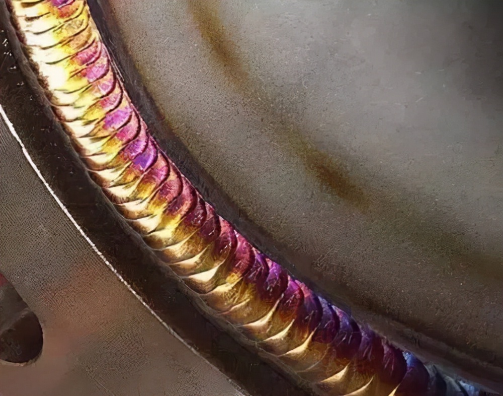 氩弧焊焊件颜色,氩弧焊焊出的颜色是由什么决定的