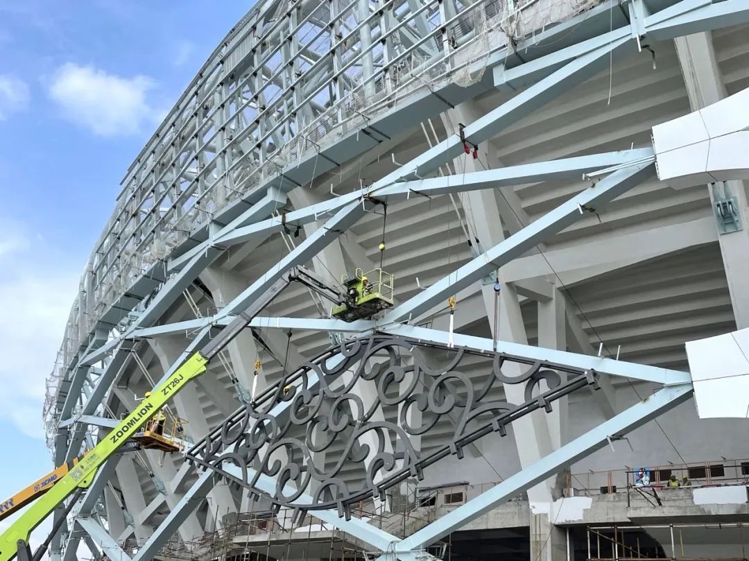 形似“如意”，气蕴“青花”！中建八局承建的安徽省运动会主场馆通过竣工验收